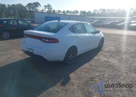 2016 Dodge Dart Se из США, поврежденный, VIN 1C3CDFAA3GD578595